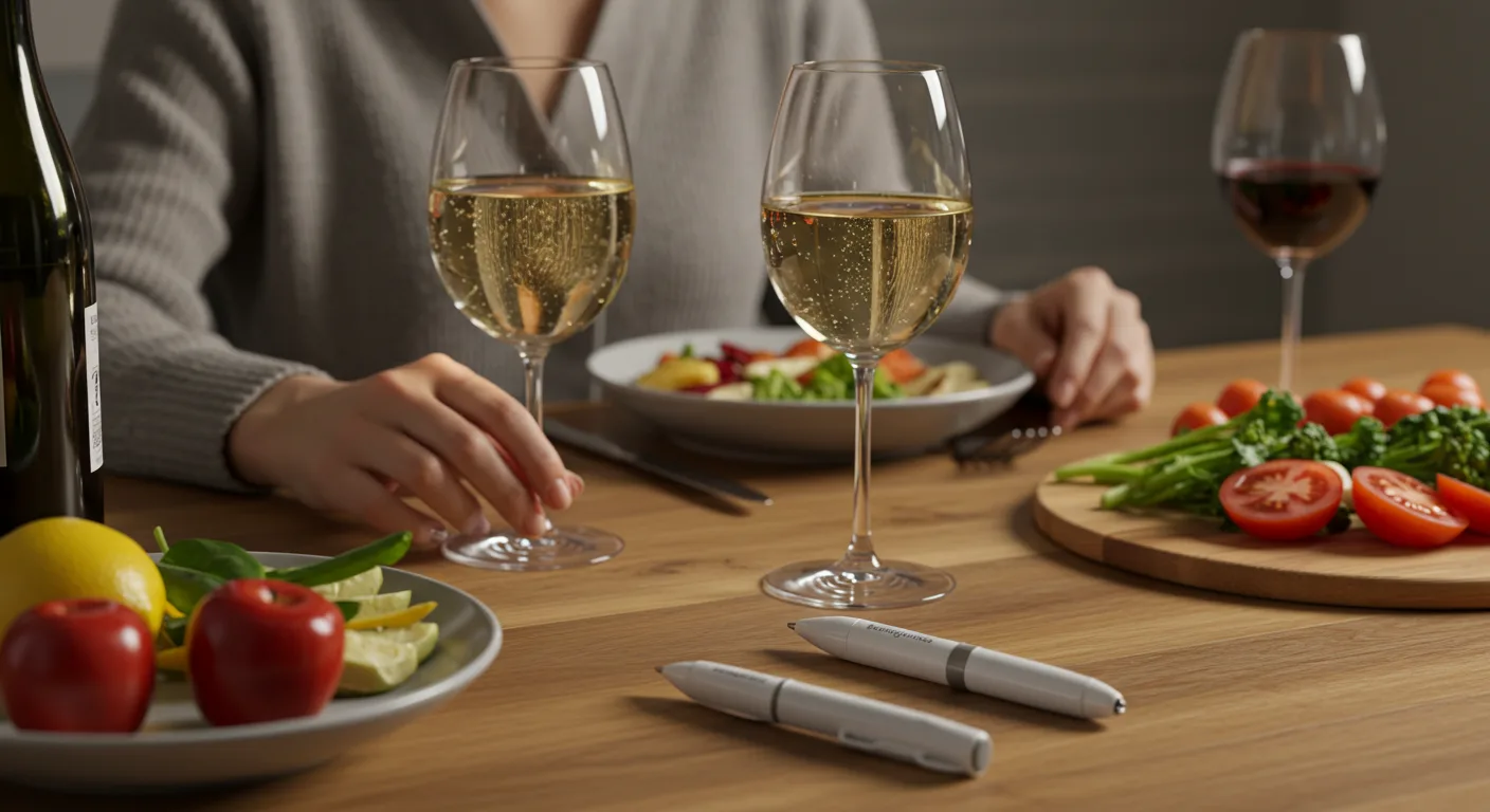 A balanced lifestyle setting showing a person.